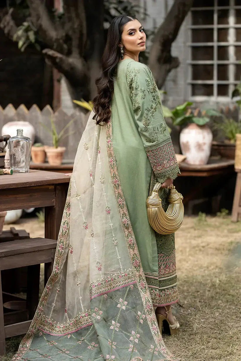 Imrozia Premium | Gulposh Luxury Lawn 24 | S.L 51 Amaani - Pakistani Designer Dress - by Imrozia Premium | Type: Luxury - 100% Original at Saira Sultan