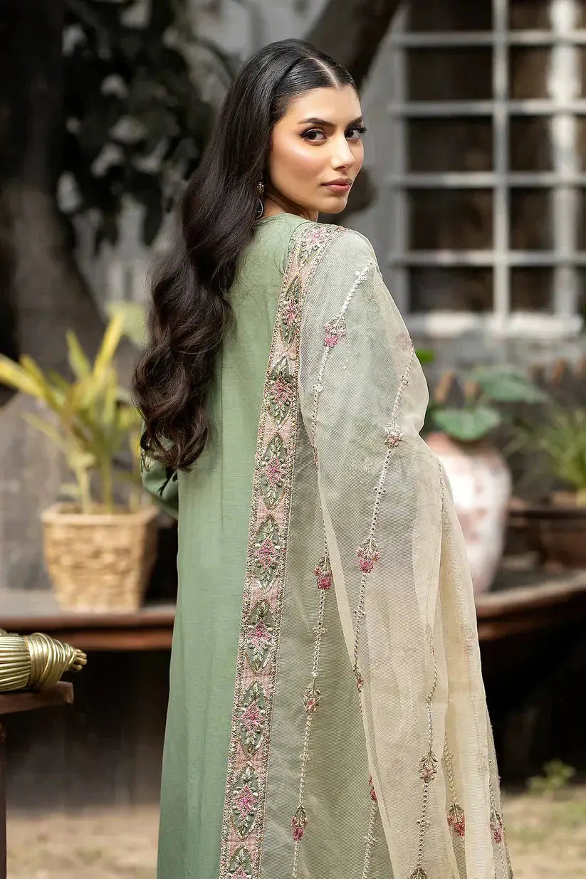 Imrozia Premium | Gulposh Luxury Lawn 24 | S.L 51 Amaani - Pakistani Designer Dress - by Imrozia Premium | Type: Luxury - 100% Original at Saira Sultan