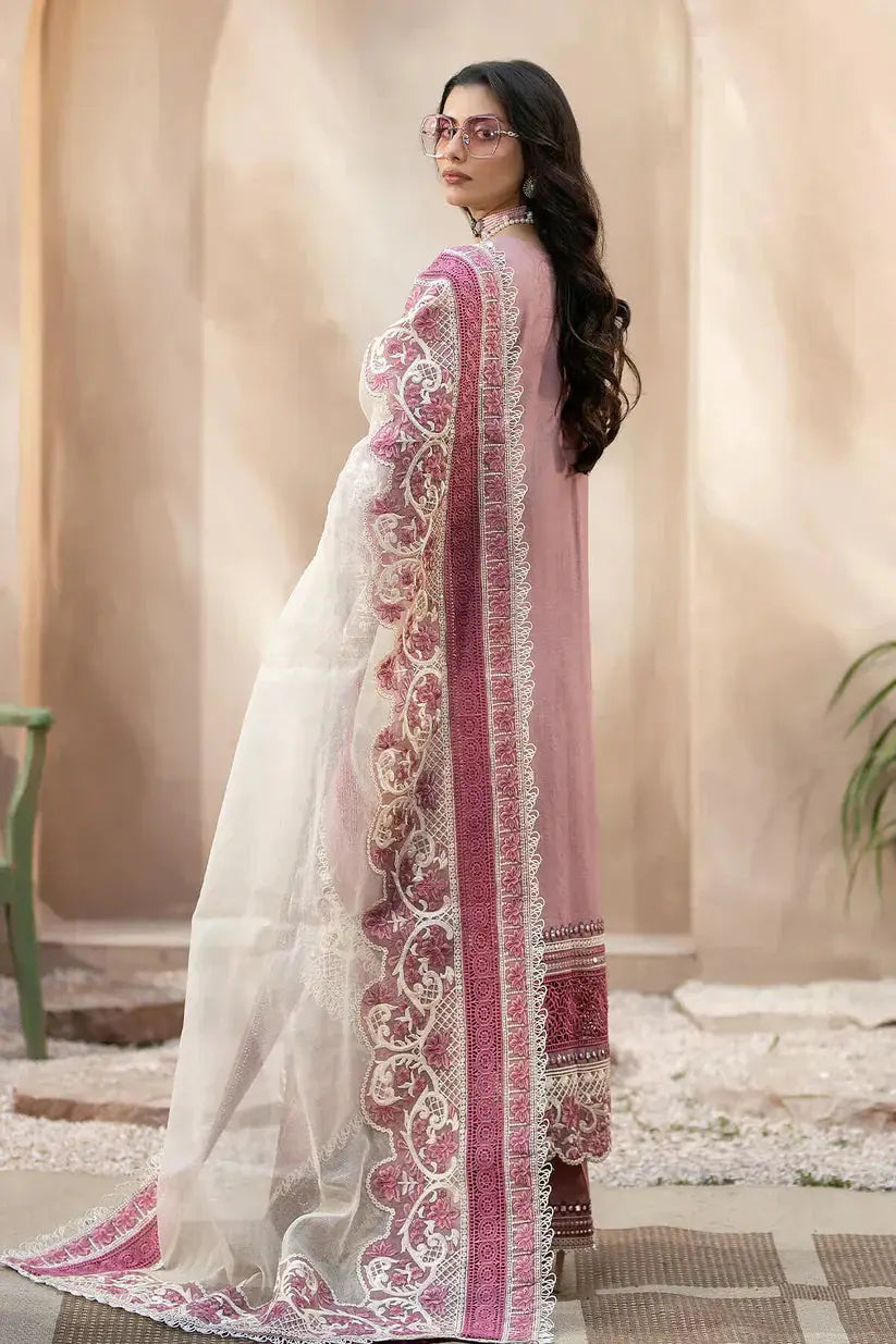 Imrozia Premium | Gulposh Luxury Lawn 24 | S.L 52 Abeer - Pakistani Designer Dress - by Imrozia Premium | Type: Luxury - 100% Original at Saira Sultan