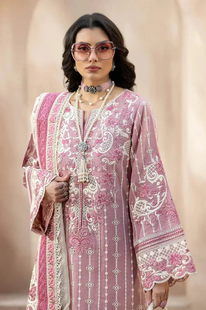 Imrozia Premium | Gulposh Luxury Lawn 24 | S.L 52 Abeer - Pakistani Designer Dress - by Imrozia Premium | Type: Luxury - 100% Original at Saira Sultan
