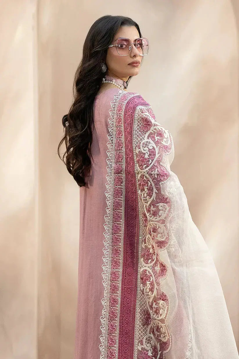 Imrozia Premium | Gulposh Luxury Lawn 24 | S.L 52 Abeer - Pakistani Designer Dress - by Imrozia Premium | Type: Luxury - 100% Original at Saira Sultan
