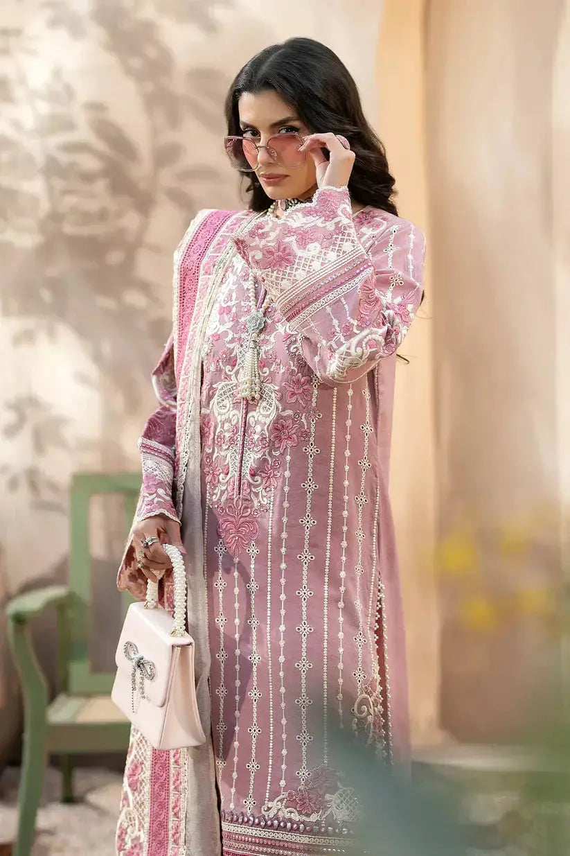 Imrozia Premium | Gulposh Luxury Lawn 24 | S.L 52 Abeer - Pakistani Designer Dress - by Imrozia Premium | Type: Luxury - 100% Original at Saira Sultan