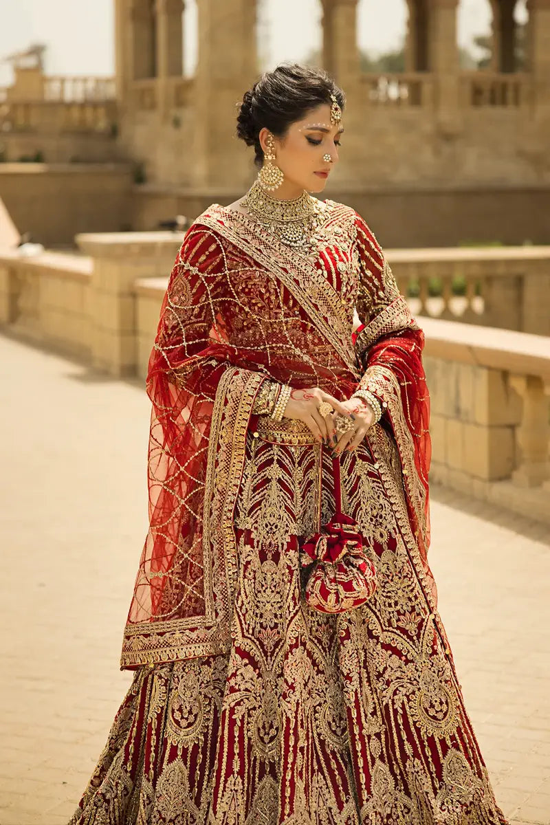Erum Khan | Jahan Wedding 23 | Laila - Pakistani Designer Dress - by Erum Khan | Type: Bridal - 100% Original at Saira Sultan