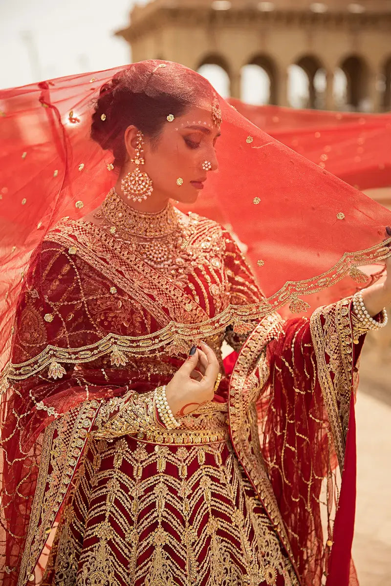 Erum Khan | Jahan Wedding 23 | Laila - Pakistani Designer Dress - by Erum Khan | Type: Bridal - 100% Original at Saira Sultan