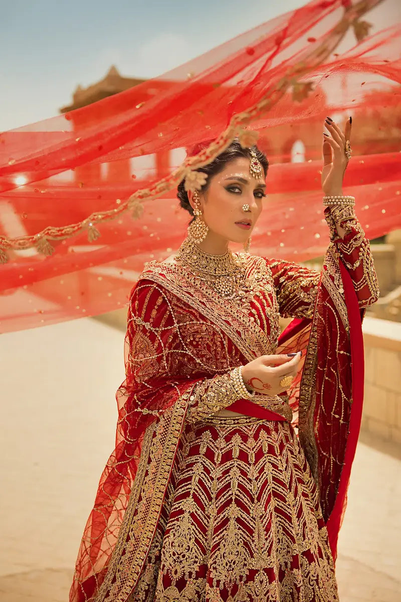 Erum Khan | Jahan Wedding 23 | Laila - Pakistani Designer Dress - by Erum Khan | Type: Bridal - 100% Original at Saira Sultan