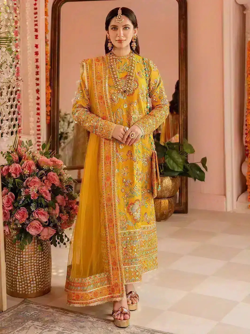 Ittehad | Faiza Faisal Heeriye 23 | Sofia - Pakistani Designer Dress - by Ittehad | Type: Bridal - 100% Original at Saira Sultan