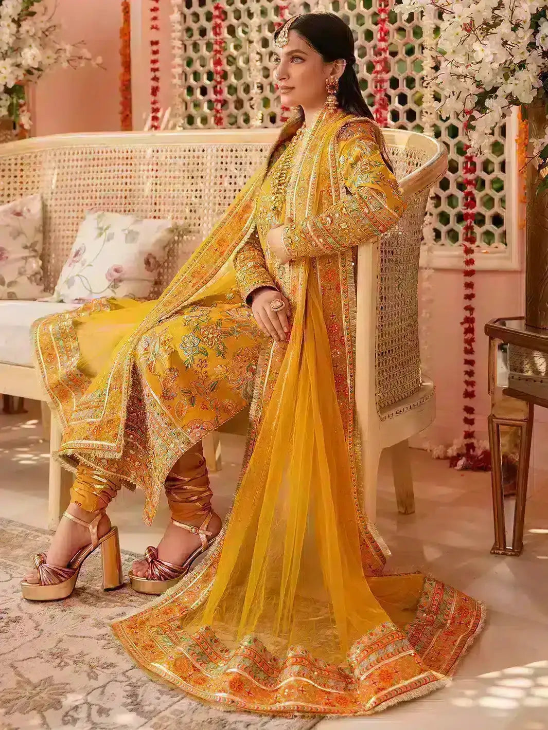 Ittehad | Faiza Faisal Heeriye 23 | Sofia - Pakistani Designer Dress - by Ittehad | Type: Bridal - 100% Original at Saira Sultan