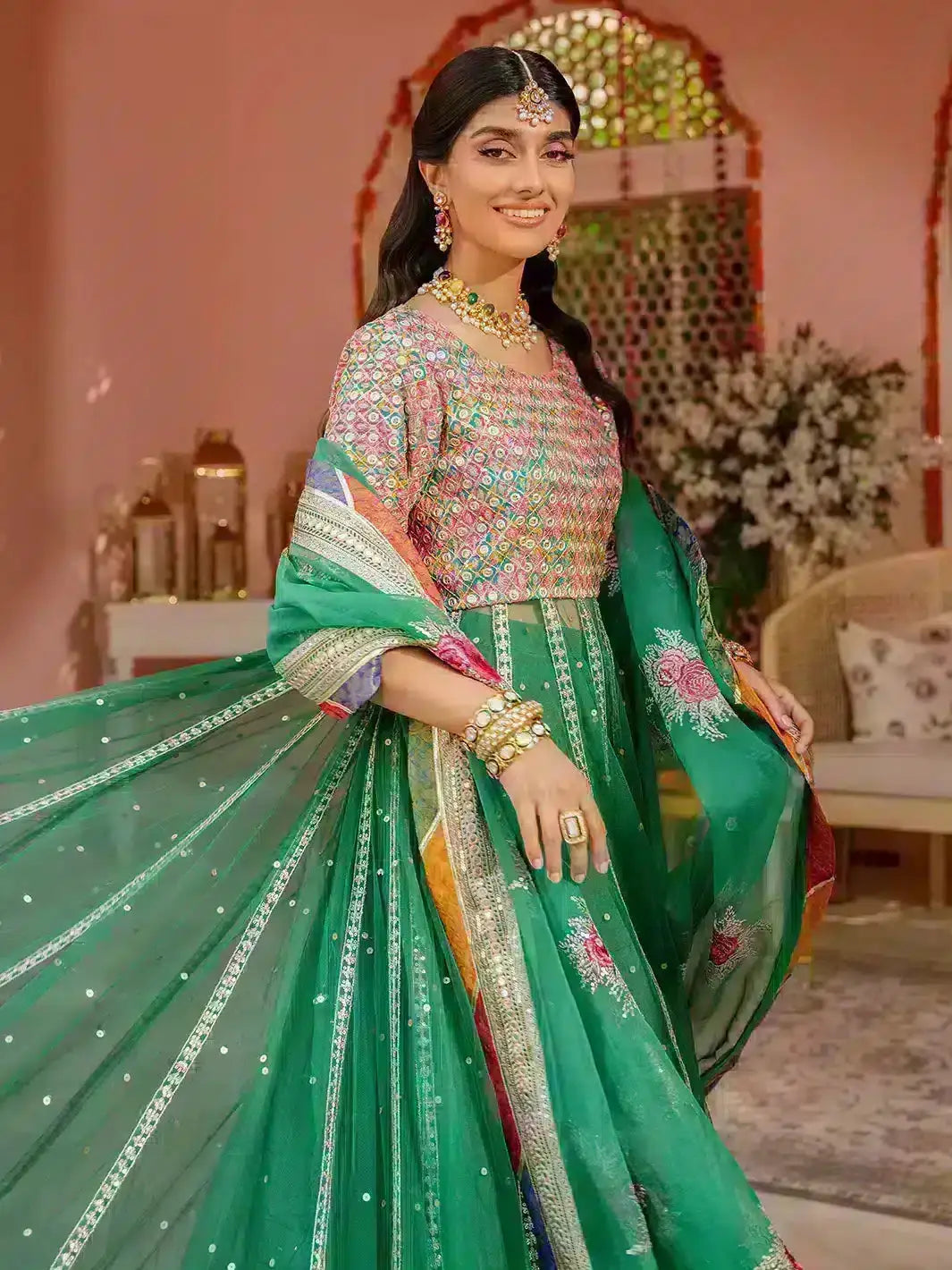 Ittehad | Faiza Faisal Heeriye 23 | Zaib un Nisa - Pakistani Designer Dress - by Ittehad | Type: Bridal - 100% Original at Saira Sultan