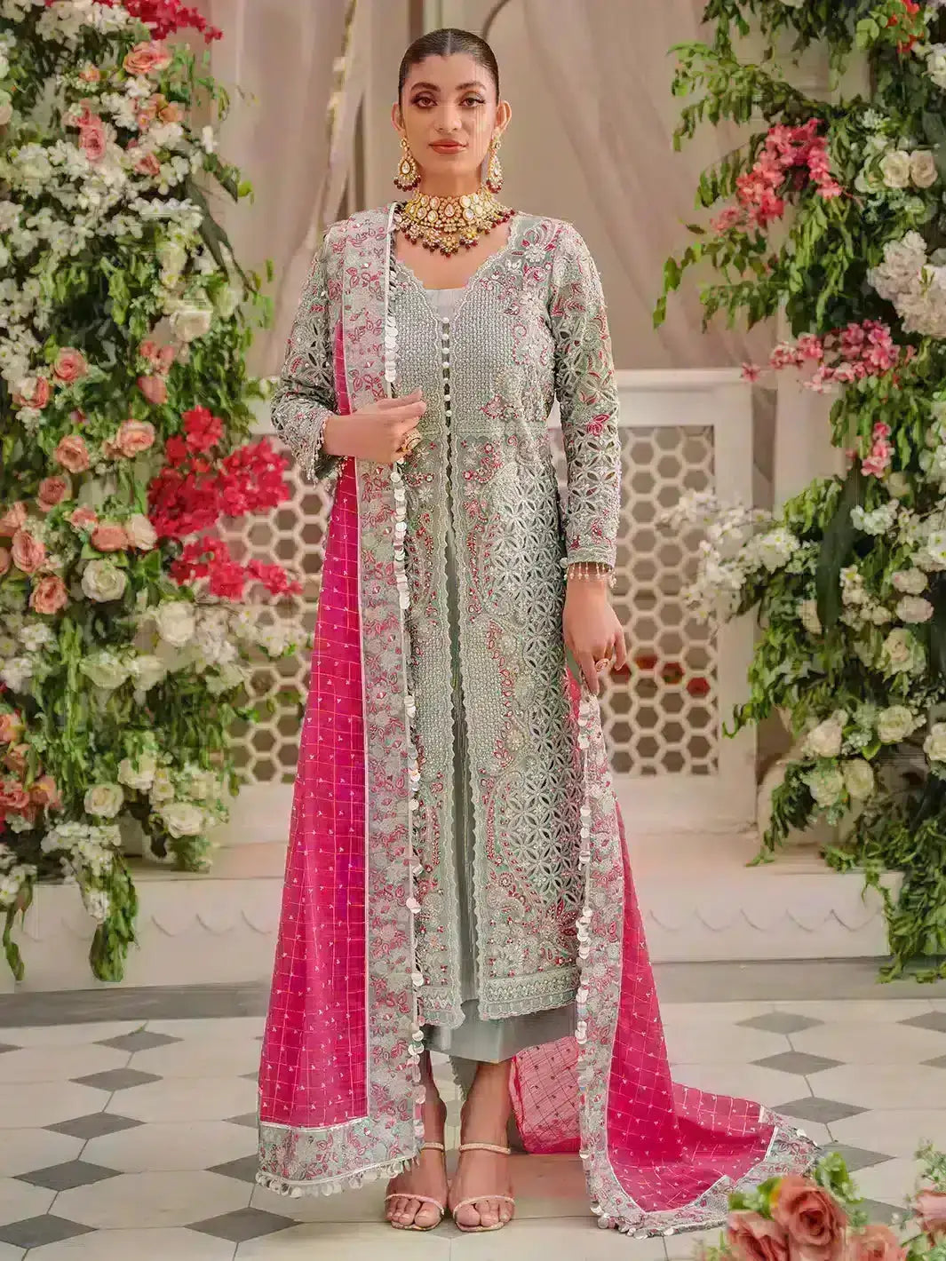 Ittehad | Faiza Faisal Heeriye 23 | Alaya - Pakistani Designer Dress - by Ittehad | Type: Bridal - 100% Original at Saira Sultan