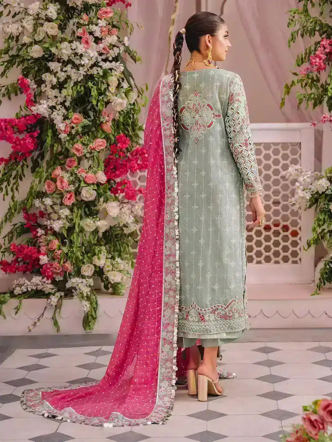 Ittehad | Faiza Faisal Heeriye 23 | Alaya - Pakistani Designer Dress - by Ittehad | Type: Bridal - 100% Original at Saira Sultan