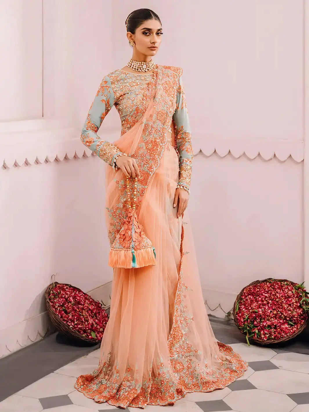 Ittehad | Faiza Faisal Heeriye 23 | Aroosa - Pakistani Designer Dress - by Ittehad | Type: Bridal - 100% Original at Saira Sultan
