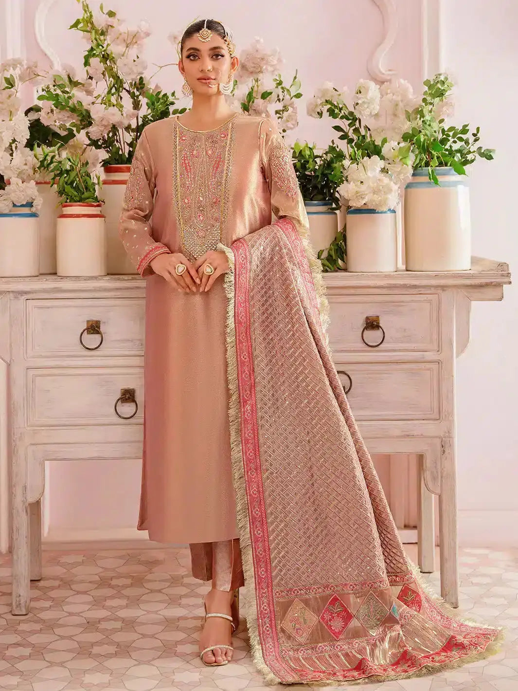Ittehad | Faiza Faisal Heeriye 23 | Noor - Pakistani Designer Dress - by Ittehad | Type: Bridal - 100% Original at Saira Sultan