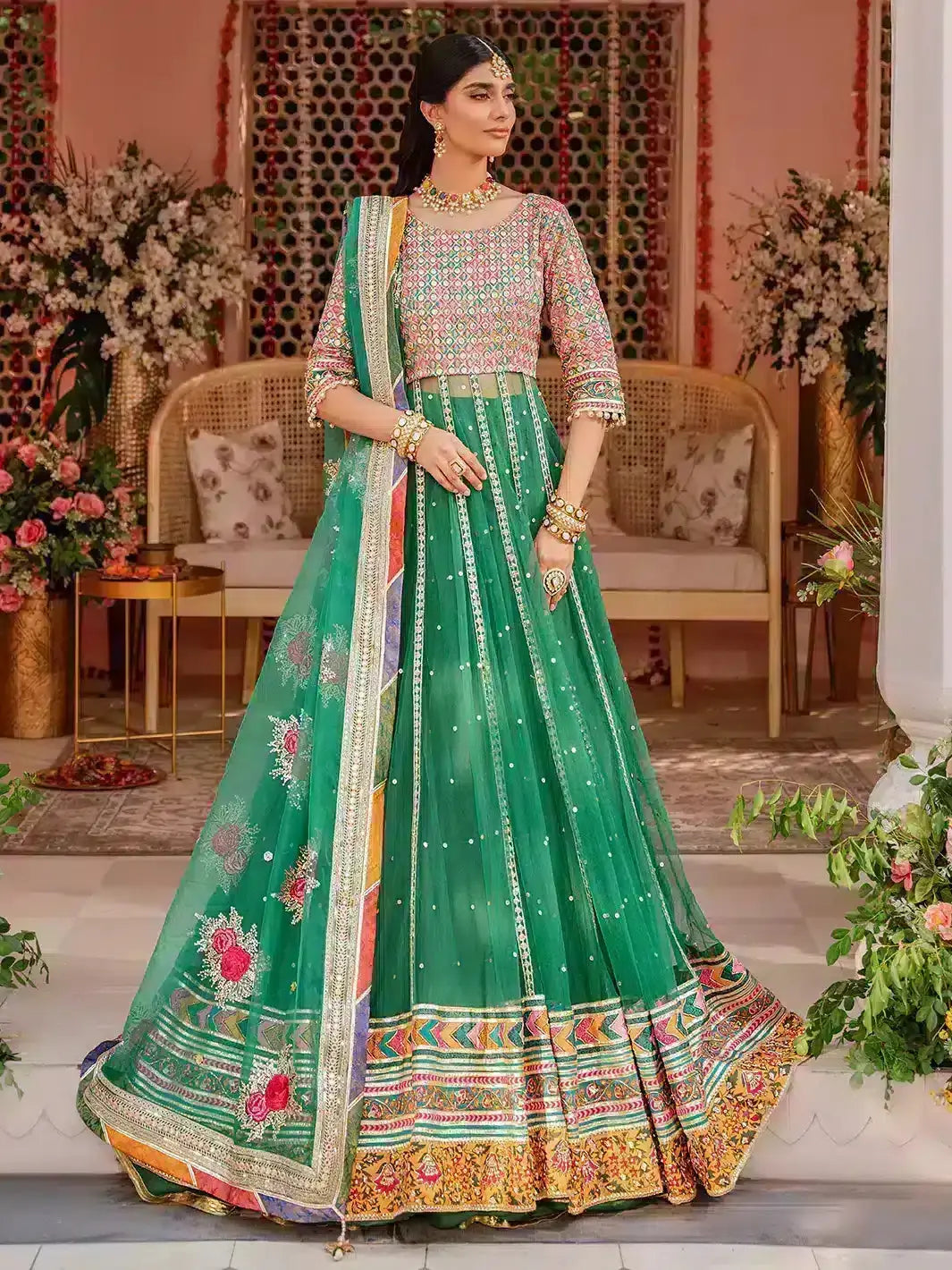 Ittehad | Faiza Faisal Heeriye 23 | Zaib un Nisa - Pakistani Designer Dress - by Ittehad | Type: Bridal - 100% Original at Saira Sultan