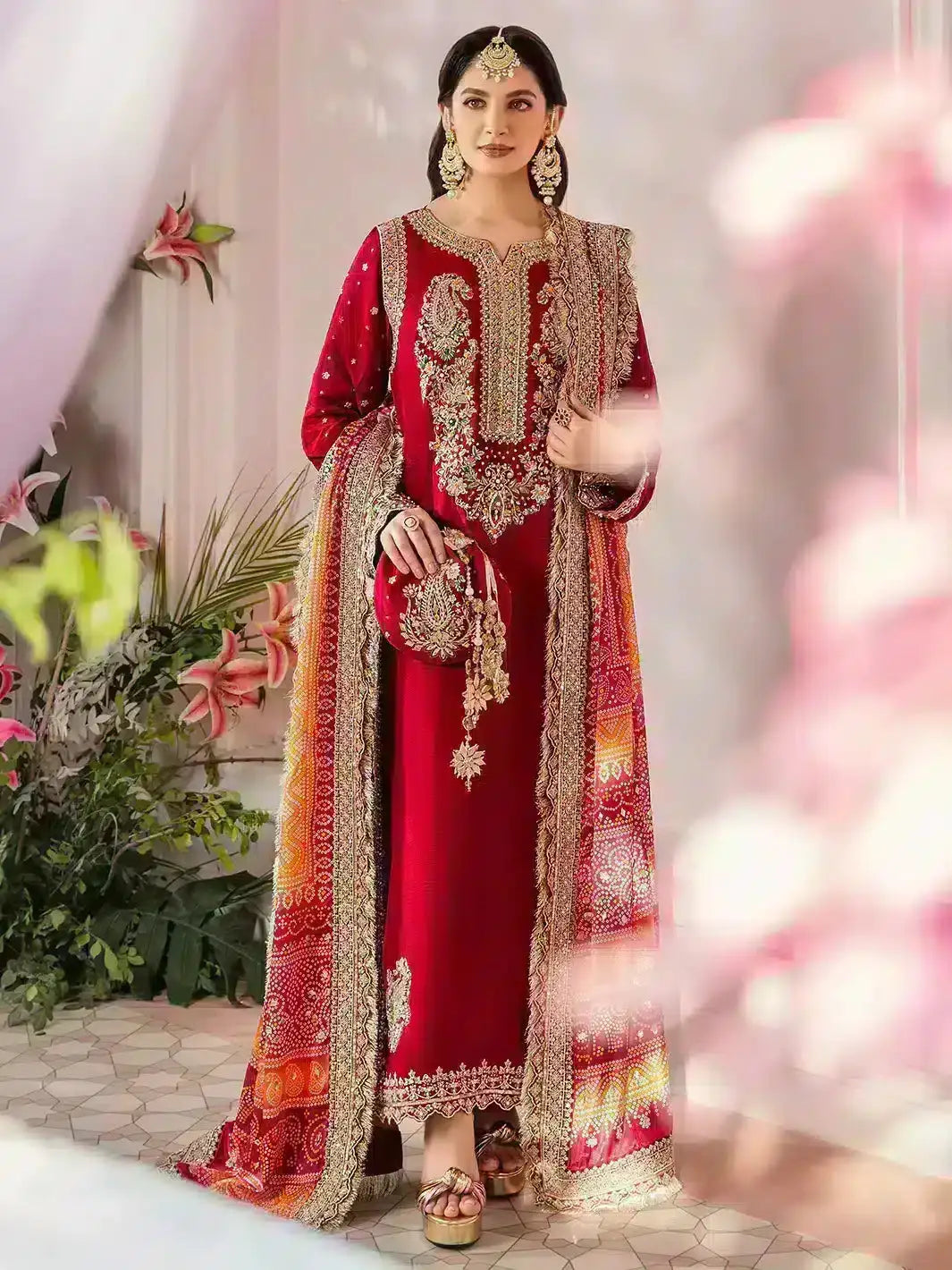 Ittehad | Faiza Faisal Heeriye 23 | Kaira - Pakistani Designer Dress - by Ittehad | Type: Bridal - 100% Original at Saira Sultan