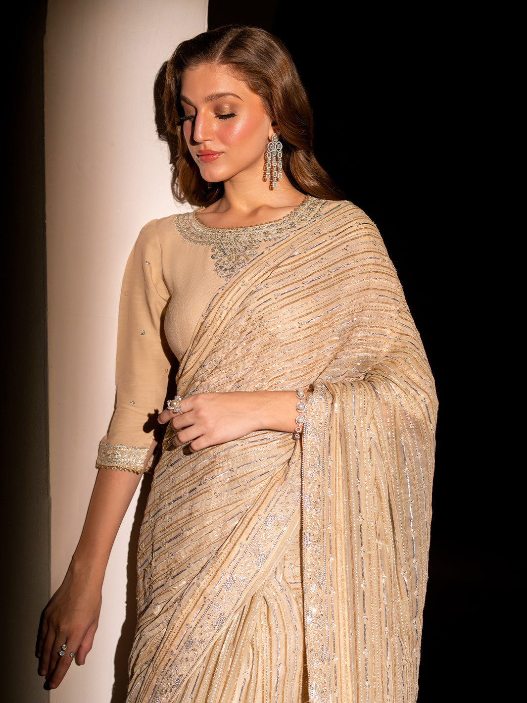 Izel | Stardust Luxury Collection | SLC-004-Luna - Pakistani Designer Dress - by Izel | Type: Ladies Clothes - 100% Original at Saira Sultan