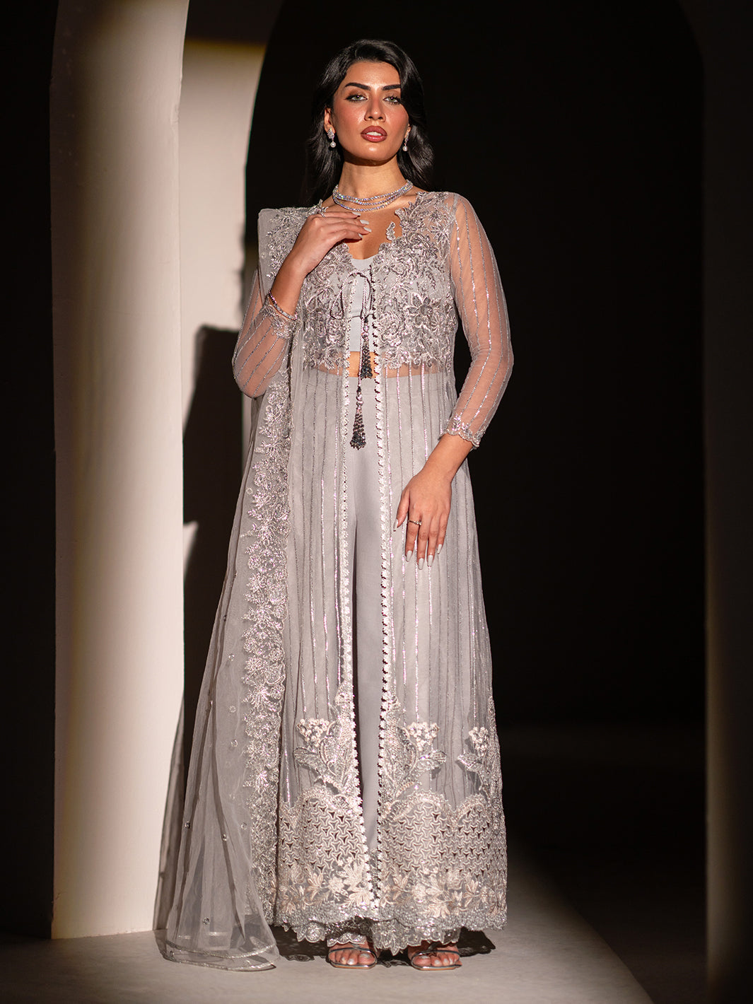 Izel | Stardust Luxury Collection | SLC-005-Aura - Pakistani Designer Dress - by Izel | Type: Ladies Clothes - 100% Original at Saira Sultan