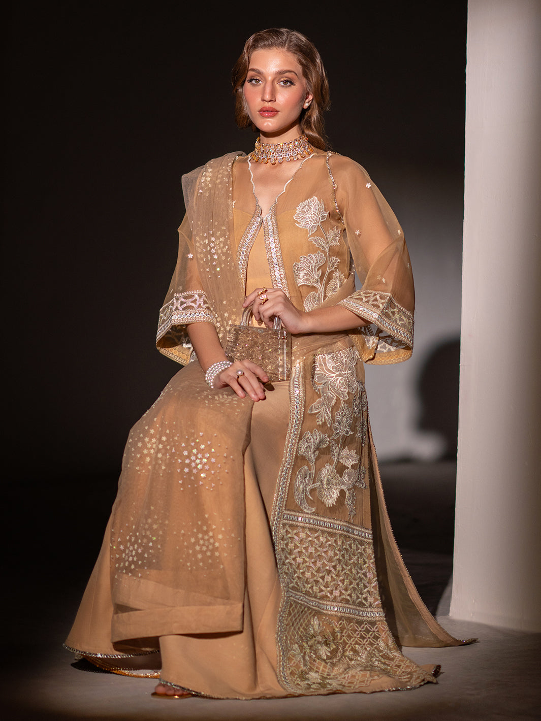 Izel | Stardust Luxury Collection | SLC-012-Kirk - Pakistani Designer Dress - by Izel | Type: Ladies Clothes - 100% Original at Saira Sultan