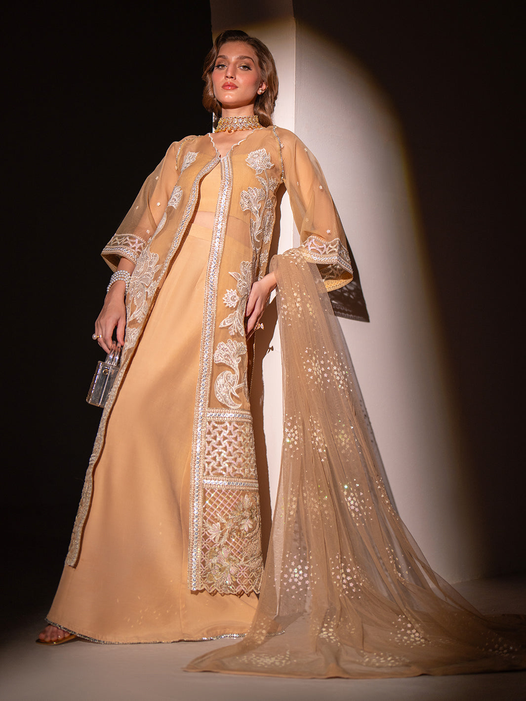Izel | Stardust Luxury Collection | SLC-012-Kirk - Pakistani Designer Dress - by Izel | Type: Ladies Clothes - 100% Original at Saira Sultan