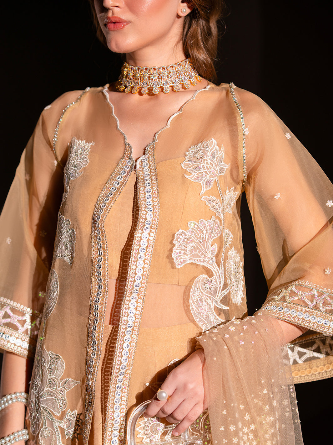 Izel | Stardust Luxury Collection | SLC-012-Kirk - Pakistani Designer Dress - by Izel | Type: Ladies Clothes - 100% Original at Saira Sultan