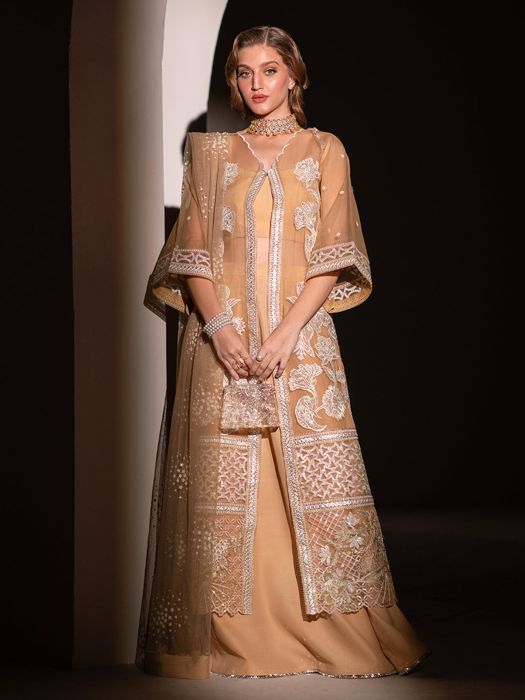 Izel | Stardust Luxury Collection | SLC-012-Kirk - Pakistani Designer Dress - by Izel | Type: Ladies Clothes - 100% Original at Saira Sultan
