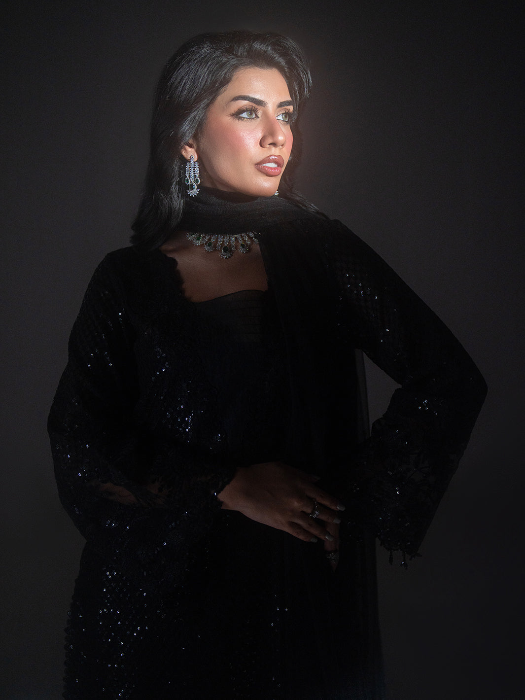 Izel | Stardust Luxury Collection | SLC-014-Zelie - Pakistani Designer Dress - by Izel | Type: Ladies Clothes - 100% Original at Saira Sultan