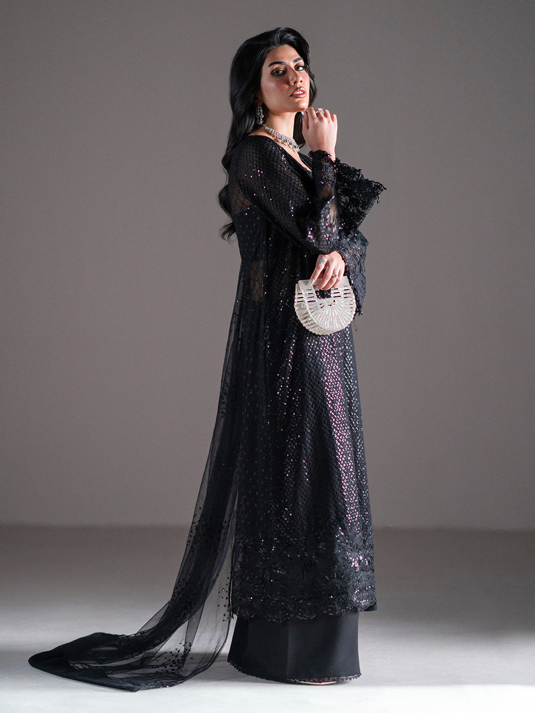 Izel | Stardust Luxury Collection | SLC-014-Zelie - Pakistani Designer Dress - by Izel | Type: Ladies Clothes - 100% Original at Saira Sultan