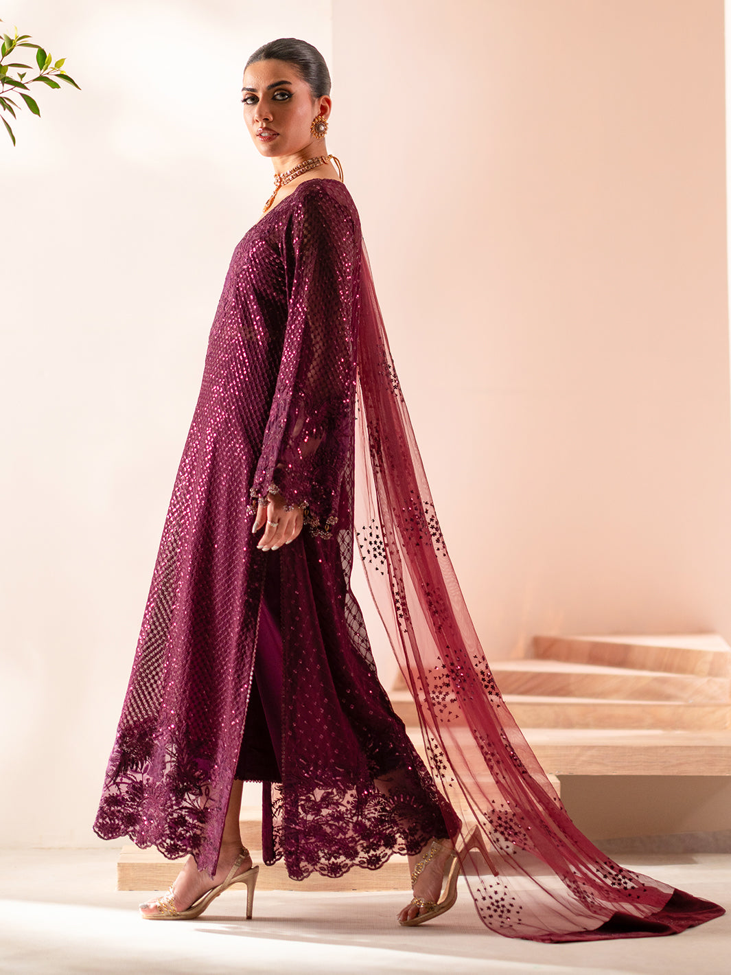 Izel | Stardust Luxury Collection | SLC-015-Elma - Pakistani Designer Dress - by Izel | Type: Ladies Clothes - 100% Original at Saira Sultan