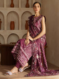 Mahnur | Florence Luxury Lawn 25 | IZNA XL Plum Lawn