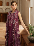 Mahnur | Florence Luxury Lawn 25 | IZNA M Plum Lawn