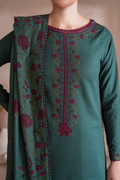 Iznik | Exclusive Winter | UE-370 M Teal Green Khaddar