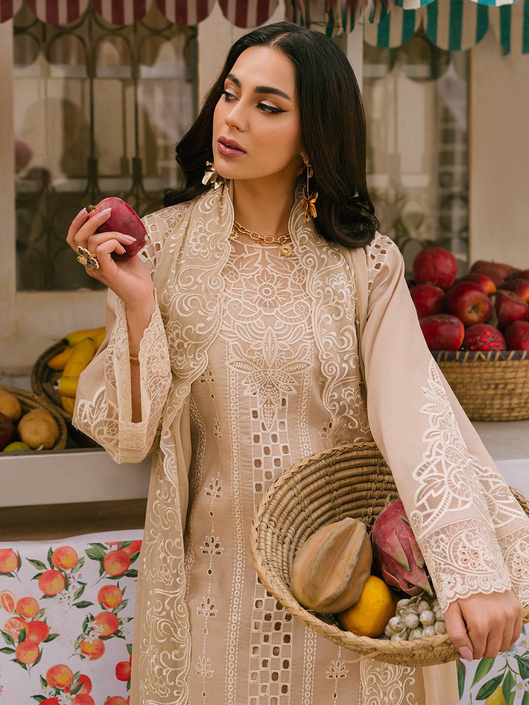 Mahnur | Mahrukh Eid Edit 24 | JADE ELEGANCE - Pakistani Designer Dress - by Mahnur | Type: Luxury - 100% Original at Saira Sultan