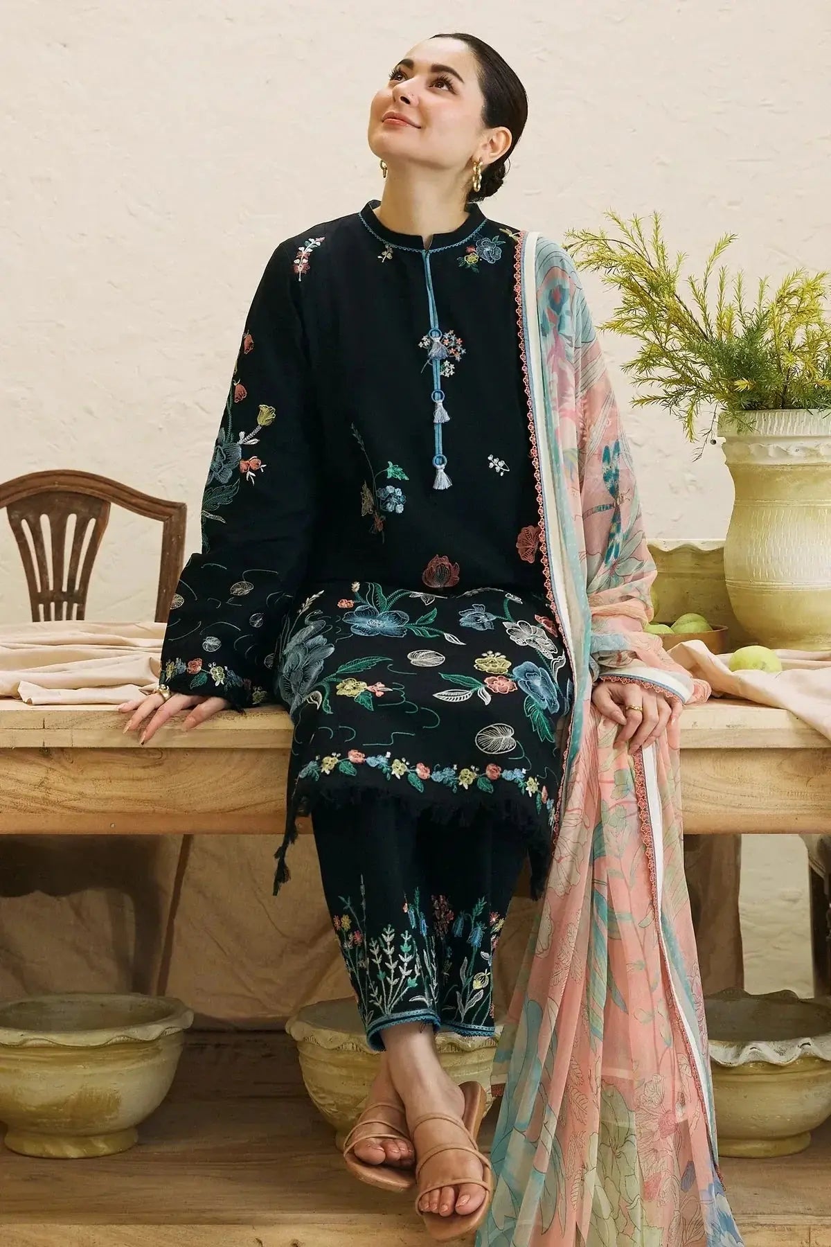 Zara Shahjahan | Coco Lawn 24 | JABEEN-6B - Pakistani Designer Dress - by Zara Shahjahan | Type: Luxury - 100% Original at Saira Sultan