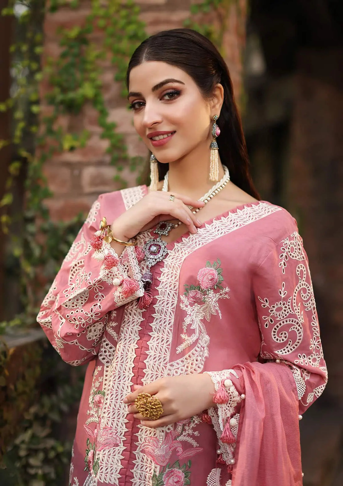 Kahf Premium | Festive Lawn 24 | KFL-13 ZEB -  Kahf Premium Luxury -  Saira Sultan