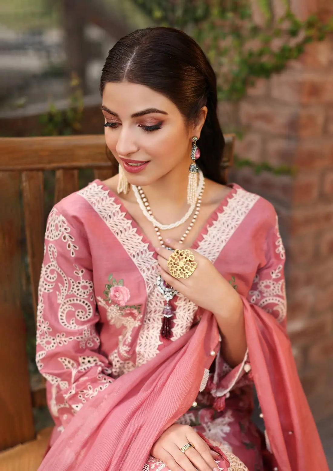 Kahf Premium | Festive Lawn 24 | KFL-13 ZEB -  Kahf Premium Luxury -  Saira Sultan