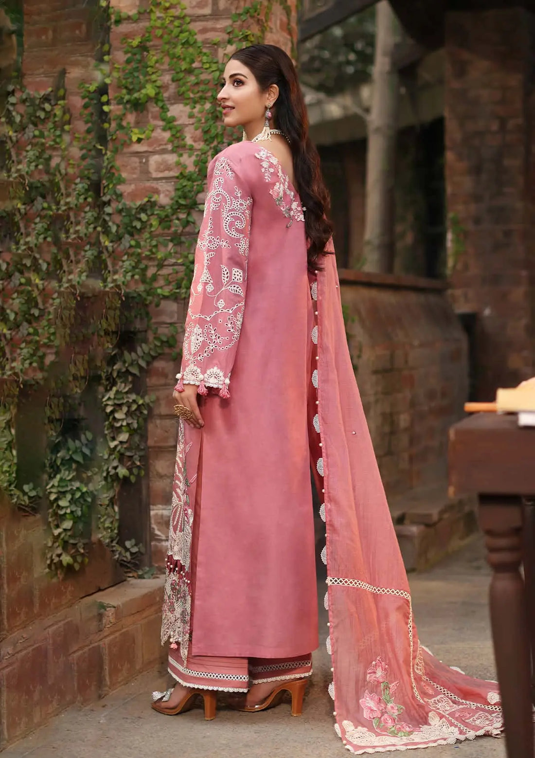 Kahf Premium | Festive Lawn 24 | KFL-13 ZEB -  Kahf Premium Luxury -  Saira Sultan