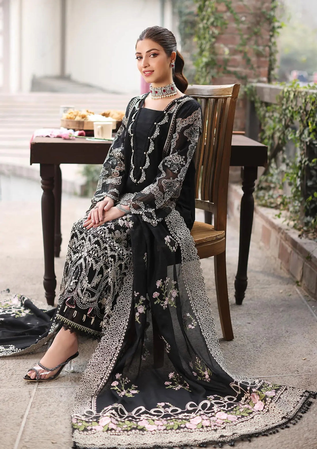 Kahf Premium | Festive Lawn 24 | KFL-06 NOOR -  Kahf Premium Luxury -  Saira Sultan