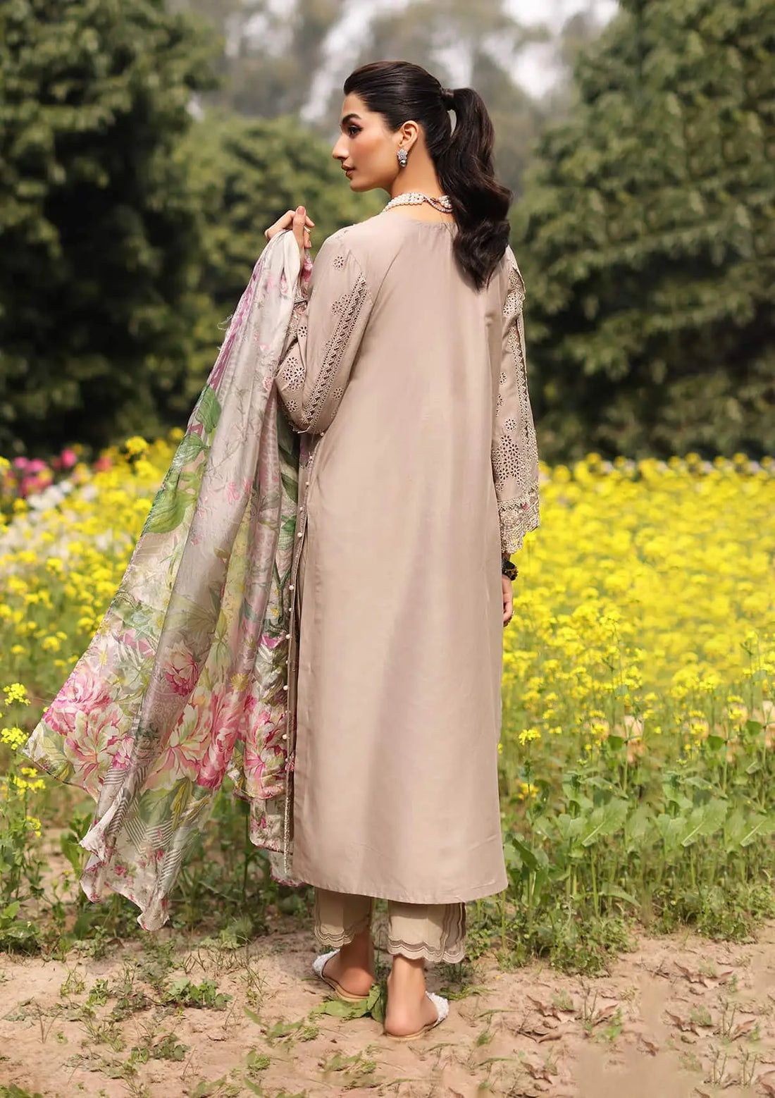 Kahf Premium | Festive Lawn 24 | KFL-12 HEER -  Kahf Premium Luxury -  Saira Sultan