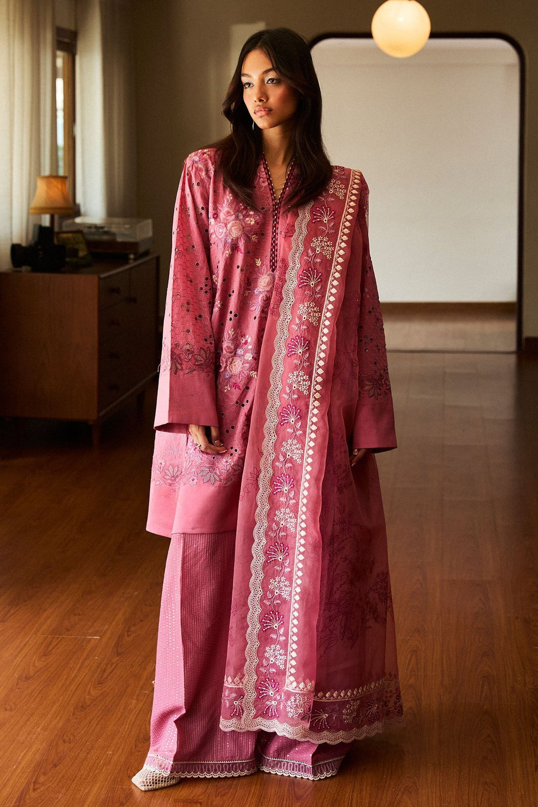 Zara Shahjahan | Satori 25 | Kairo-10B XS Pink Lawn