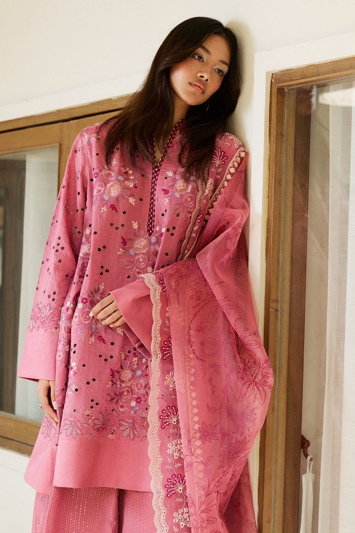 Zara Shahjahan | Satori 25 | Kairo-10B M Pink Lawn