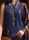 Kanwal Malik | Elysia Luxury Lawn 25 | Azure M Navy Blue Lawn