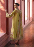 Kanwal Malik | Elysia Luxury Lawn 25 | Summer Custom Size Mist Yellow Lawn