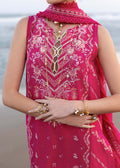 Kanwal Malik | Elysia Luxury Lawn 25 | Evaline L Fuchsia Pink Lawn