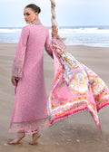 Kanwal Malik | Elysia Luxury Lawn 25 | Ariana S Rose Pink Lawn