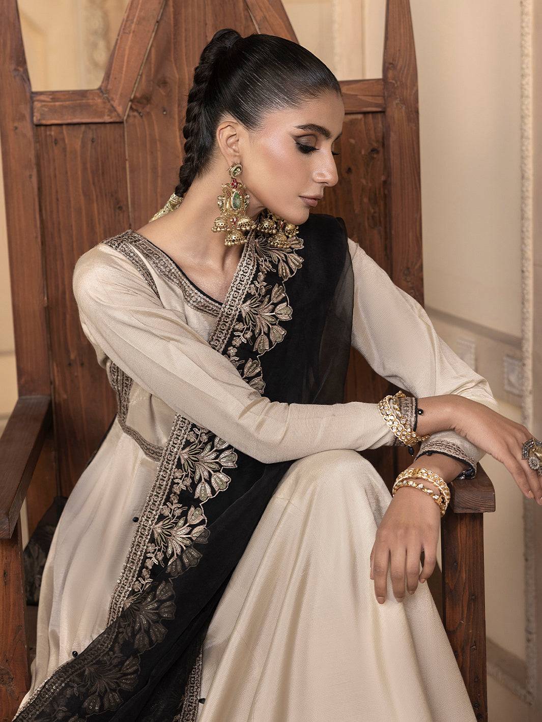 Hem Stitch | Raw Silk Edit 25 | Kaya - Pakistani Designer Dress - by Hemstitch | Type: Ladies Clothes - 100% Original at Saira Sultan