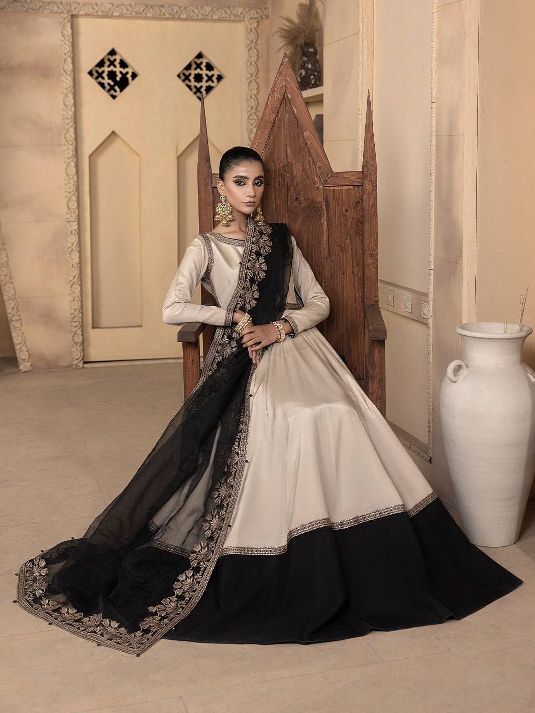 Hem Stitch | Raw Silk Edit 25 | Kaya - Pakistani Designer Dress - by Hemstitch | Type: Ladies Clothes - 100% Original at Saira Sultan