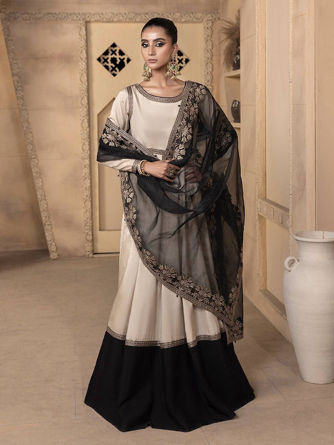 Hem Stitch | Raw Silk Edit 25 | Kaya - Pakistani Designer Dress - by Hemstitch | Type: Ladies Clothes - 100% Original at Saira Sultan