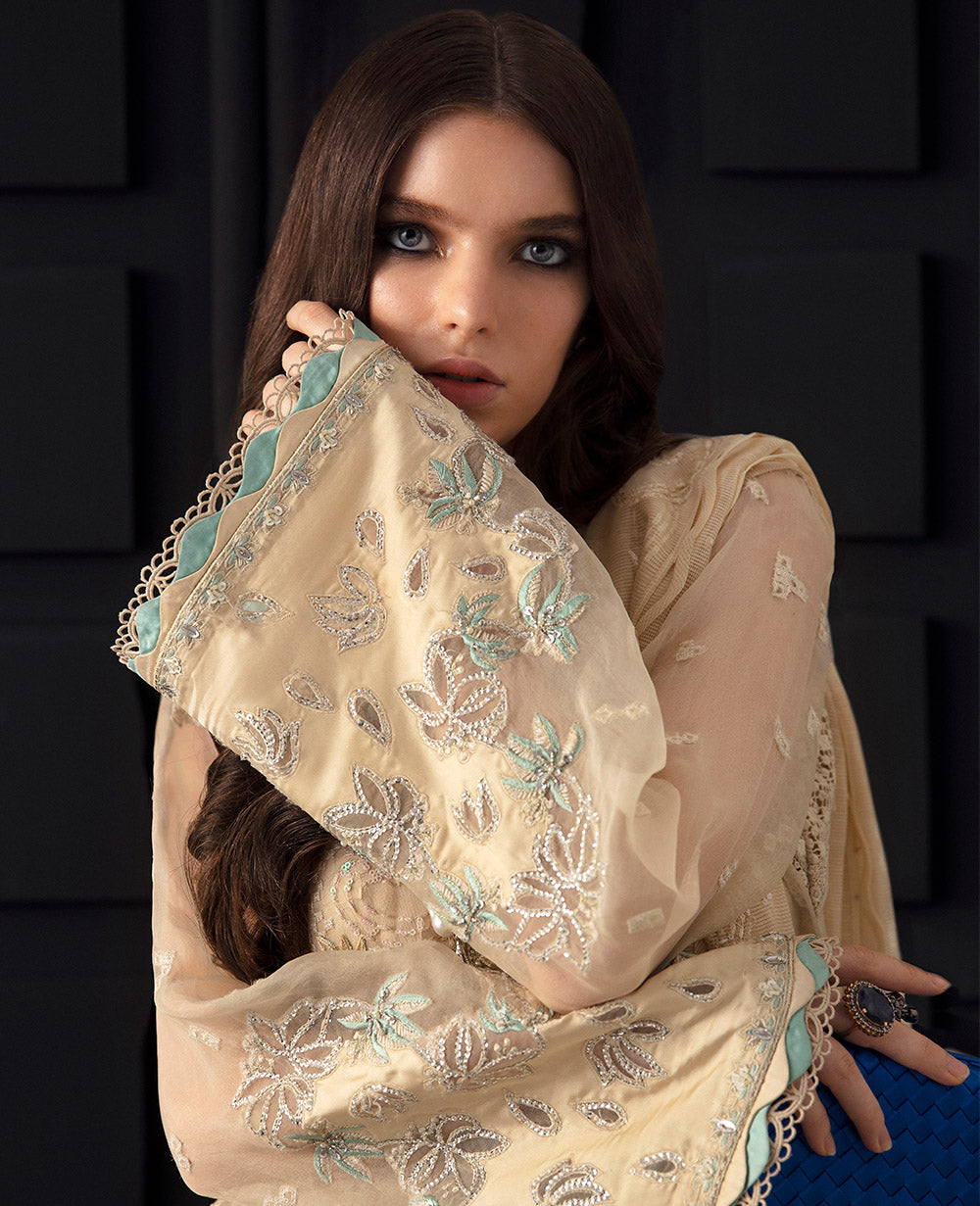 Republic Womenswear | Jeune Fille 24 | LF-164 - Pakistani Designer Dress - by Republic Womenswear | Type: Formal - 100% Original at Saira Sultan