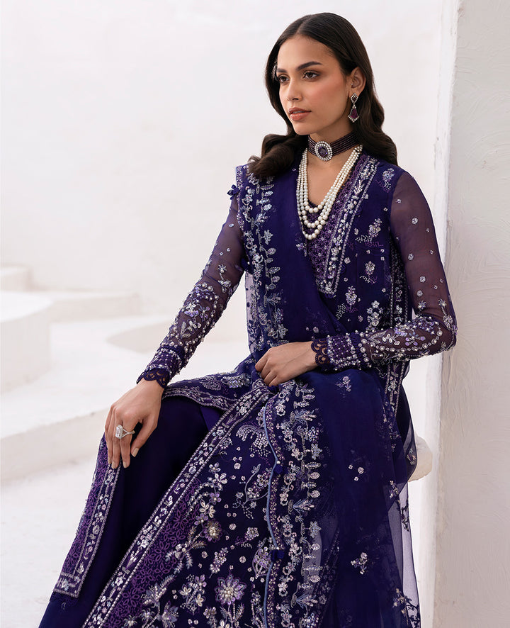 Republic Womenswear | Reve De Luxe 25 | LF-173 XS Navy Organza
