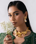 Republic Womenswear | Reve De Luxe 25 | LF-176 L Bottle Green Organza