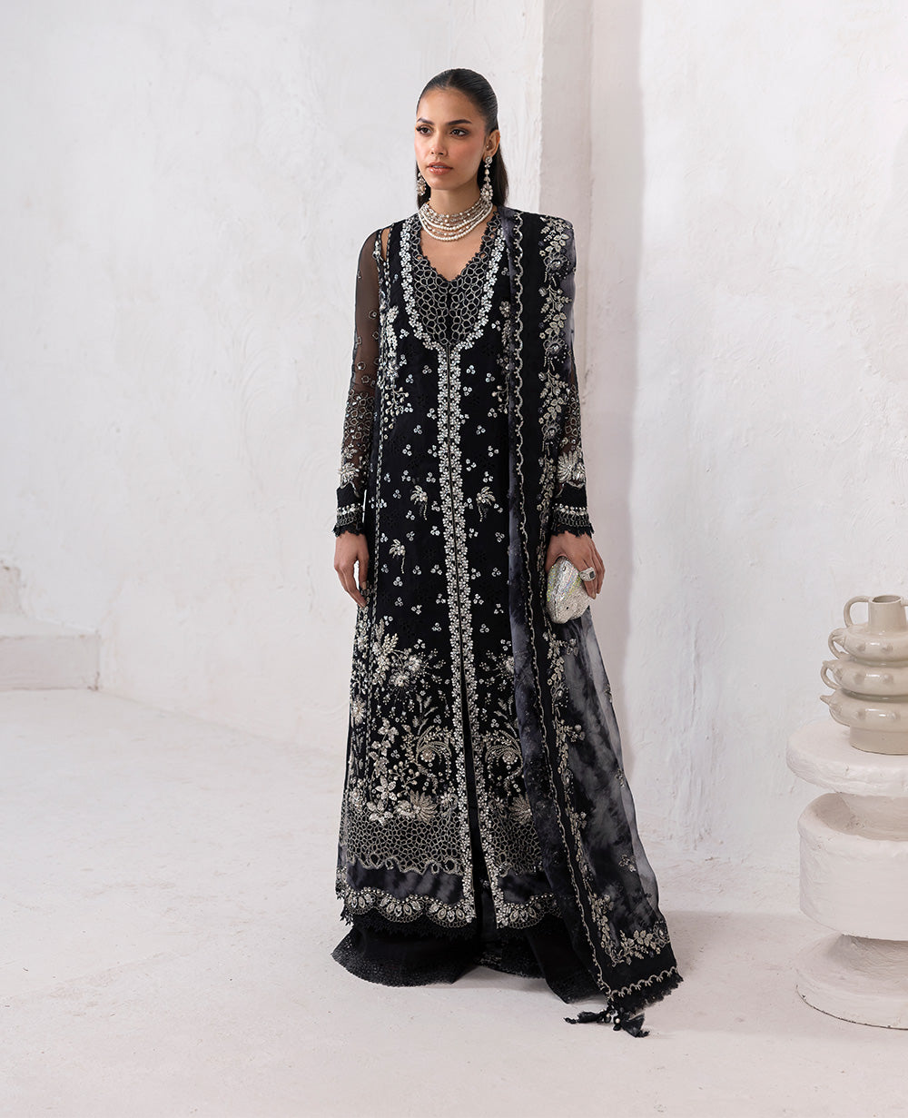 Republic Womenswear | Reve De Luxe 25 | LF-177 XS Black Organza